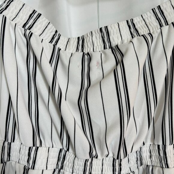 Cisono Jumpsuit Vertical Stripes Drawstring Waist Sleeveless - Picture 12 of 15